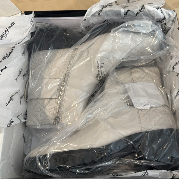 Karl Lagerfeld Paris Vara Bootie. Ladies 8 - Picture 15 of 15